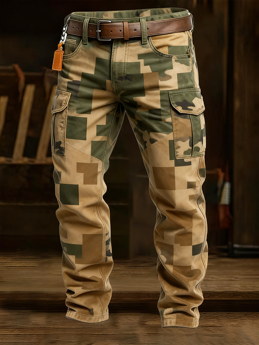 Herren Retro Business Style Freizeit hose