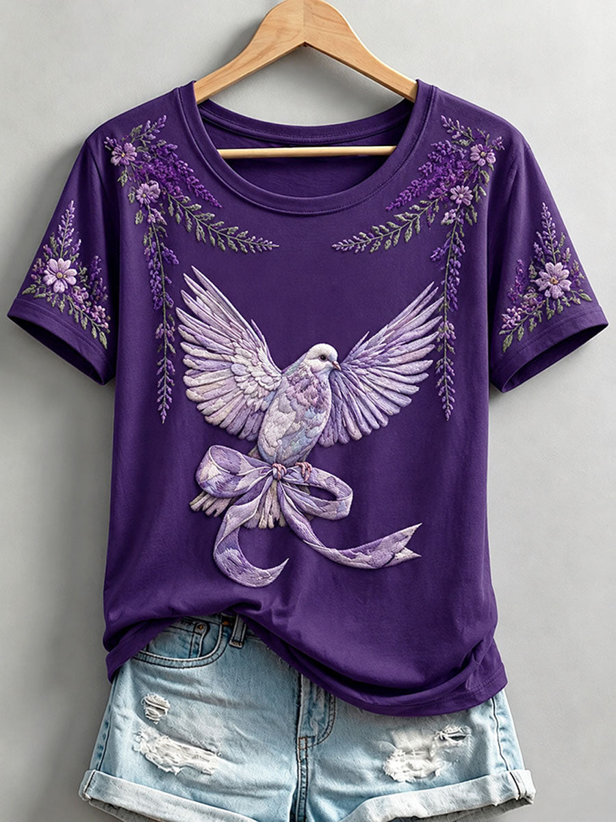 T-Shirt mit Alzheimer-Motiv für Damen