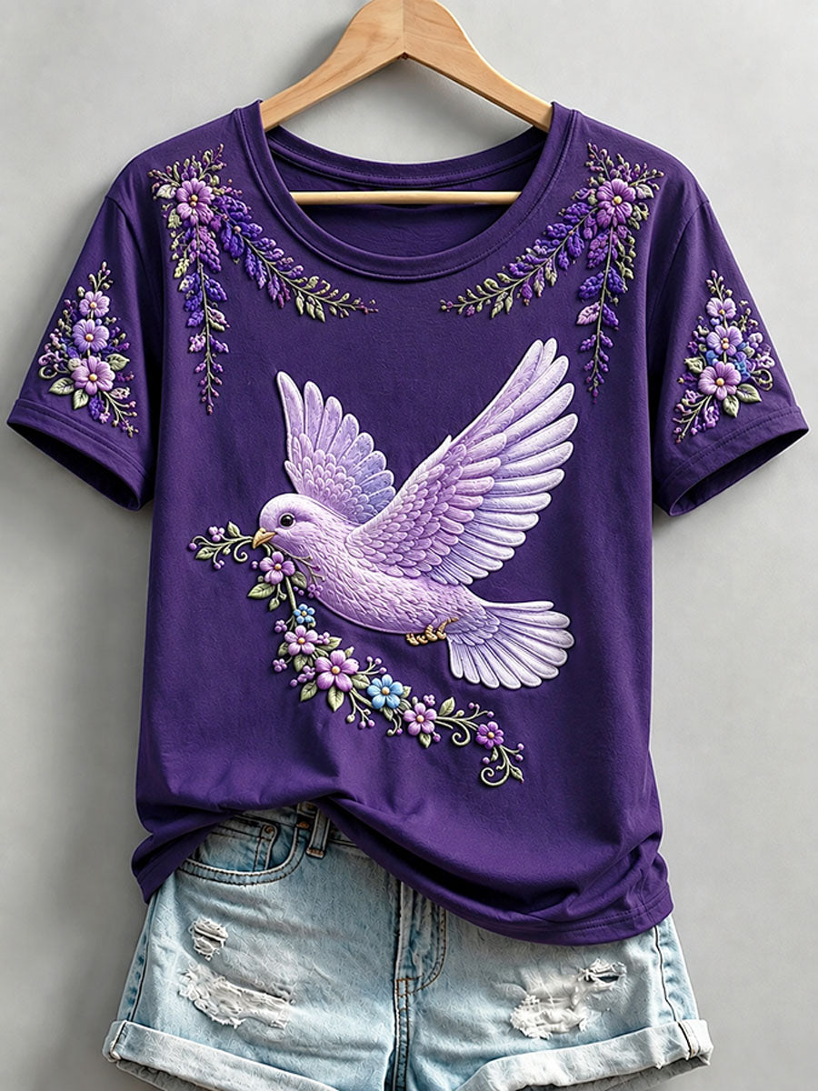 T-Shirt mit Alzheimer-Motiv für Damen