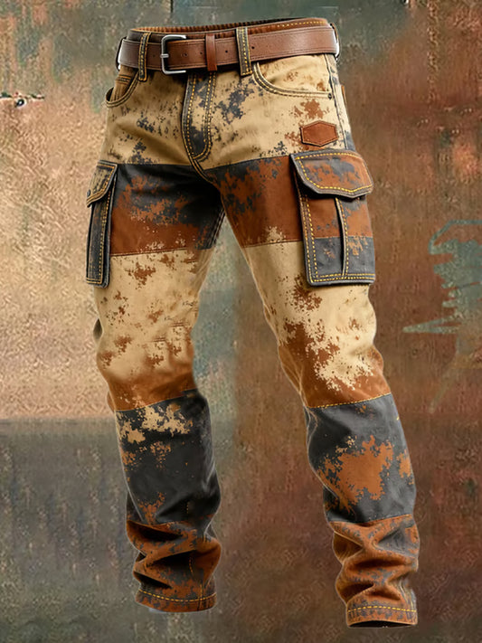 Herren Retro Business Style Freizeit hose