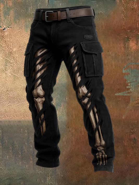 Herren Retro Business Style Freizeit hose