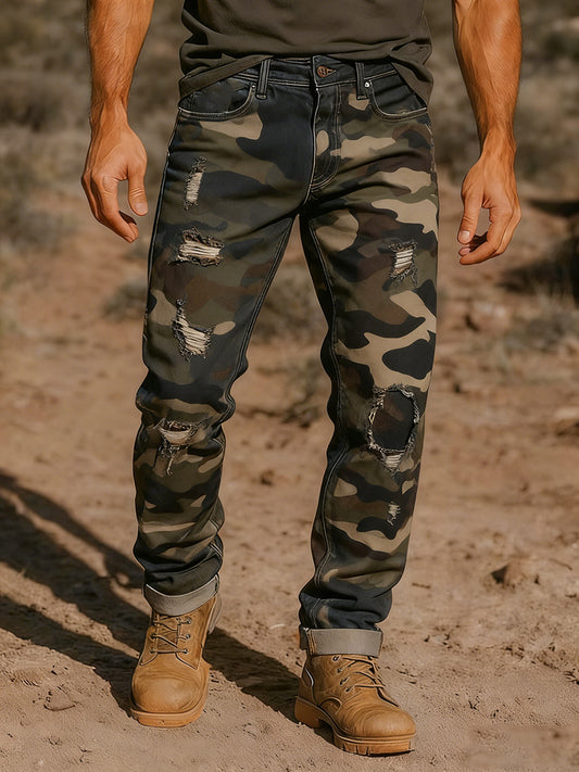 Herren Retro Business Style Freizeit hose