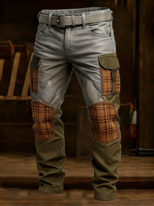 Herren Retro Business Style Freizeit hose