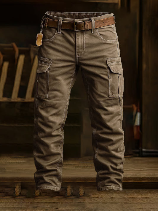 Herren Retro Business Style Freizeit hose