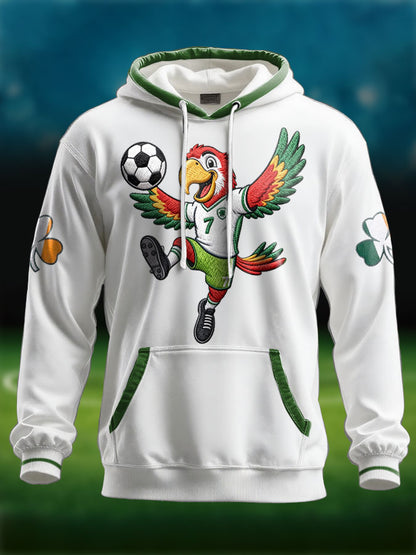 Unisex Ireland Football Lover 2026 Printed Hoodie