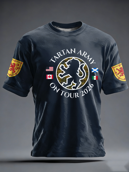 Men's UK Football Lover Scotland short sleeves t-shirt