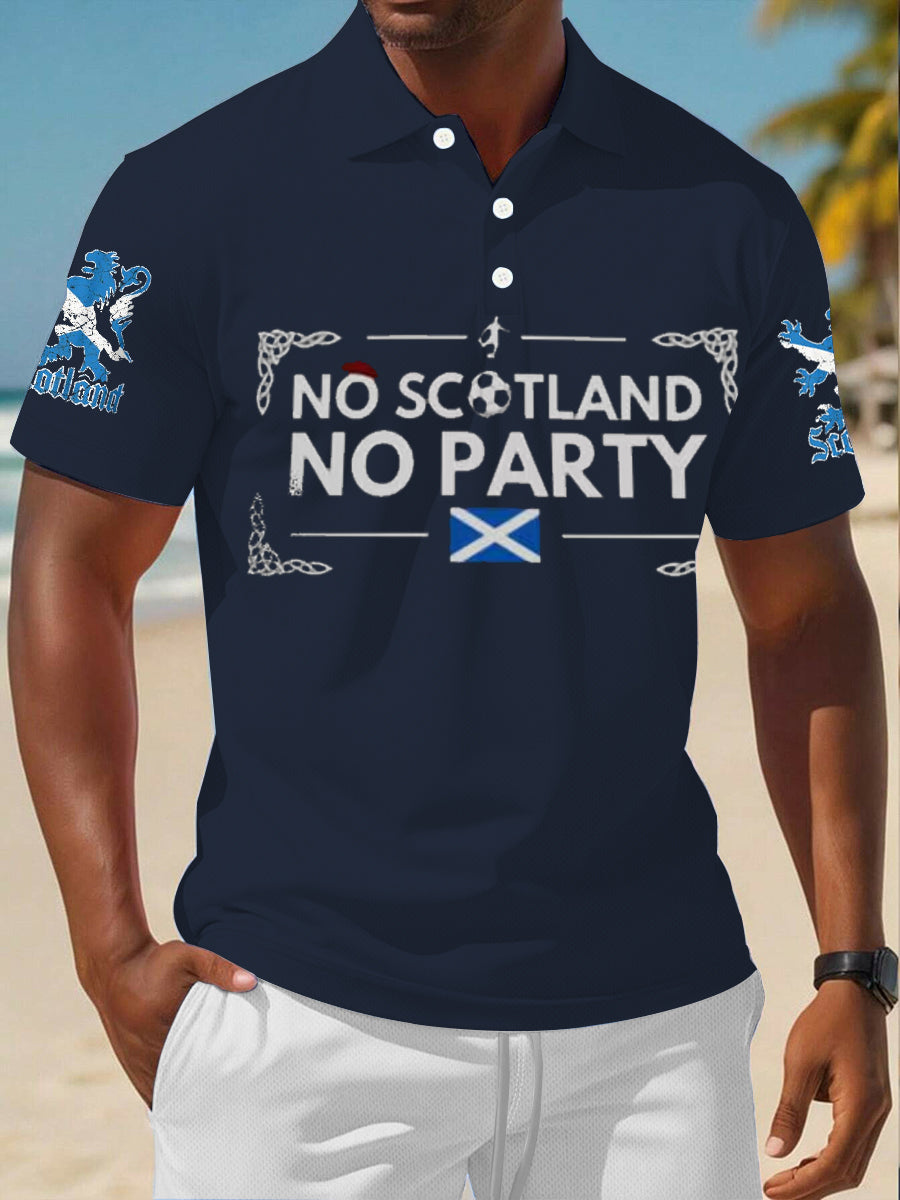 Men's UK Football Lover Scotland polo shirt