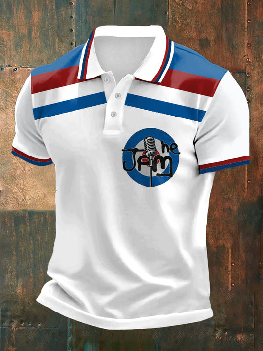 Men's UK Mods Music Lover polo shirt