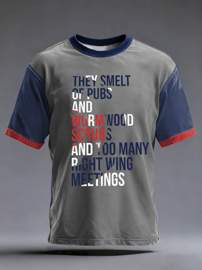 Men's Modfather UK Music Mods Lover short sleeves t-shirt