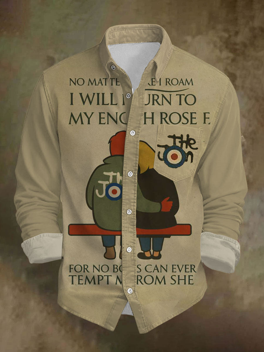 Men's UK Mods Music Lover top