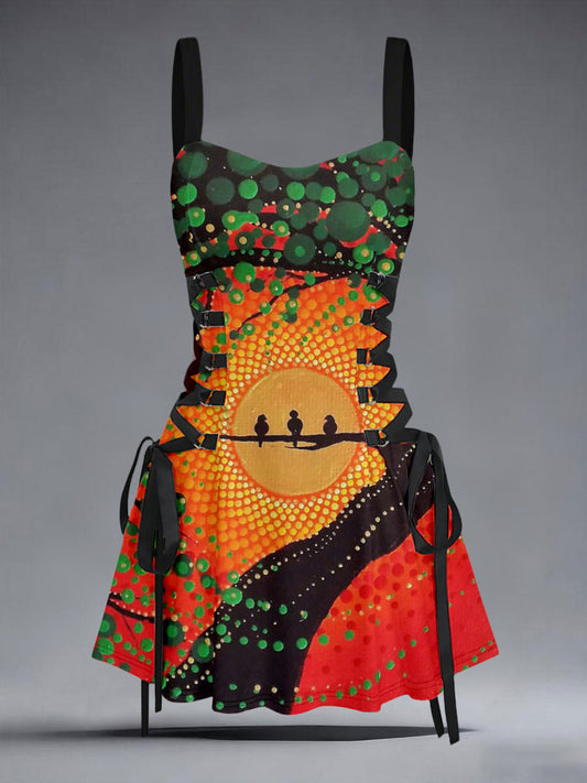 Women's Three Little Birds Reggae Dress