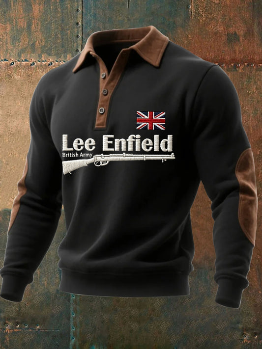Men's Lee–Enfield long-sleeved polo shirt