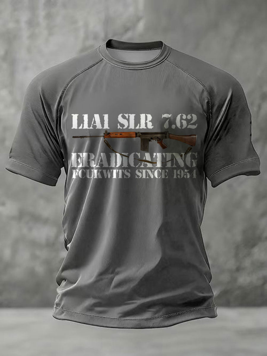 Men's SLR Gun L1AL 7.62 Printed short sleeve t-shirt