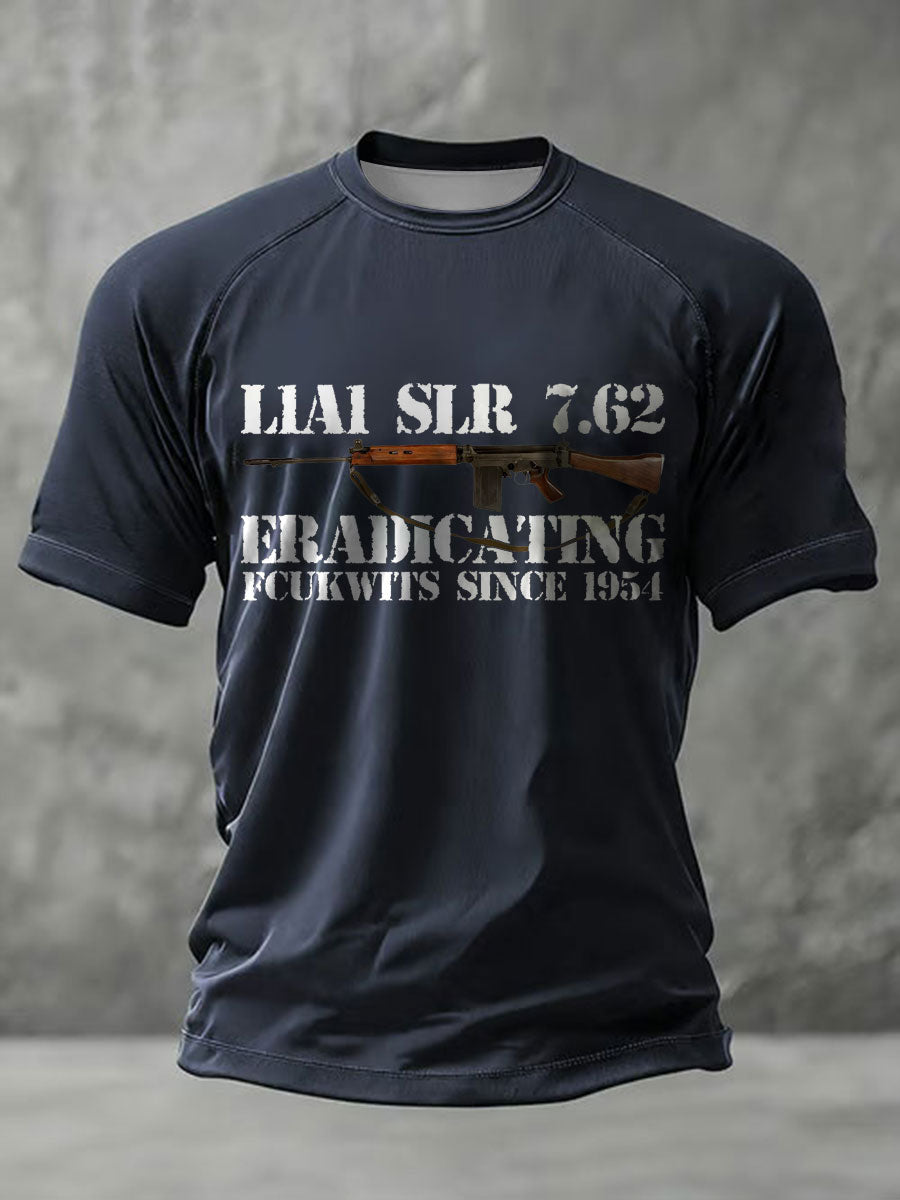 Men's SLR Gun L1AL 7.62 Printed short sleeve t-shirt
