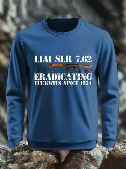 Men's SLR Gun L1AL 7.62 Printed sweater