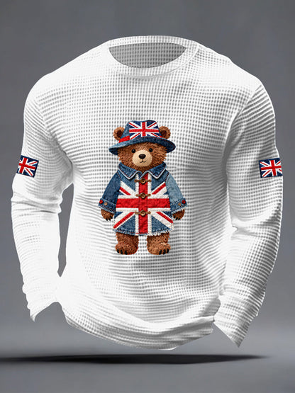 Men's British Style Waffle Top