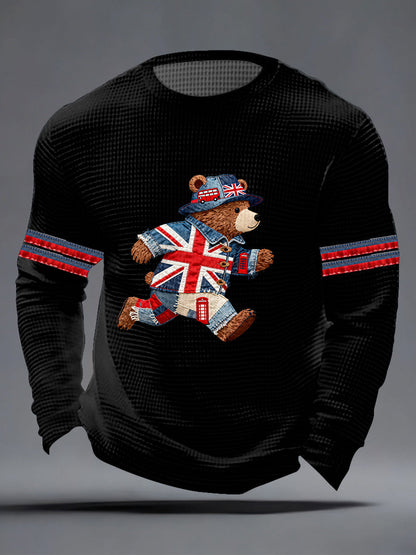 Men's British Style Waffle Top