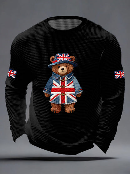 Men's British Style Waffle Top