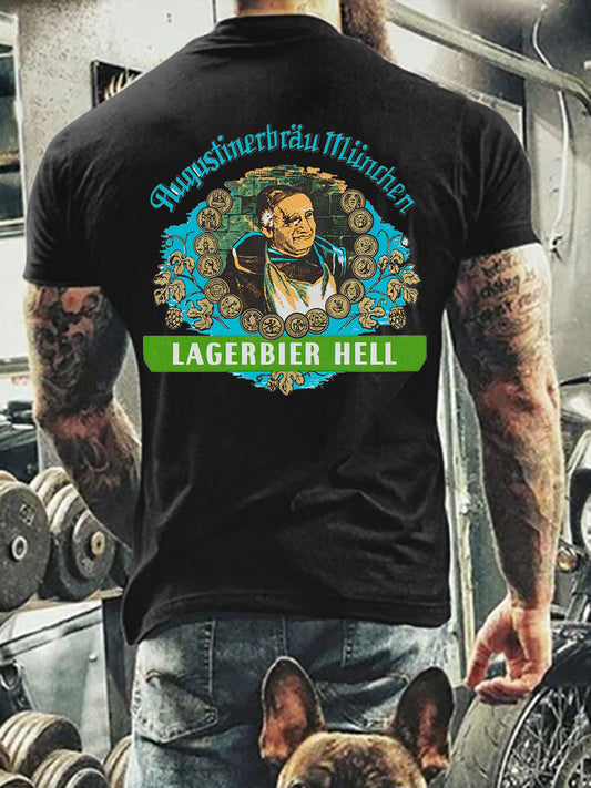 Kurzarm-T-Shirt für Herren Augustiner