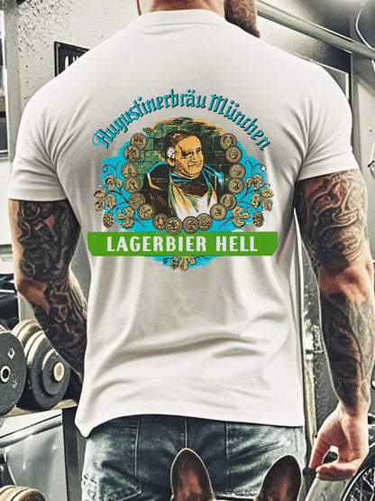 Kurzarm-T-Shirt für Herren Augustiner