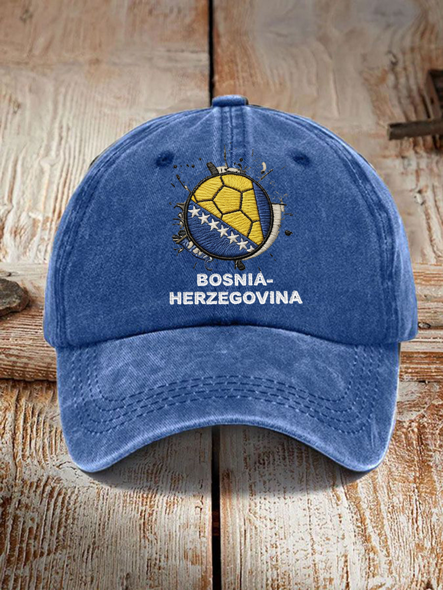 Unisex Bosnien ZMAJEVI Fußballfan Bedruckter Hut