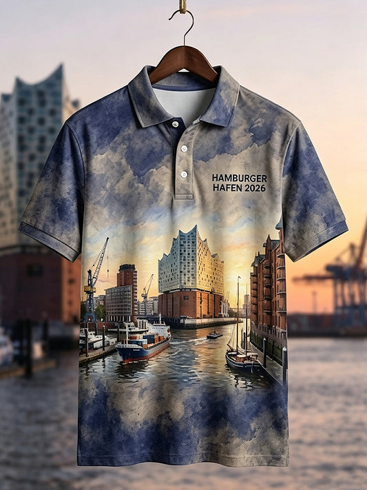 Herren-Shirt zur Hamburger Hafen-Geburtstagsedition 2026