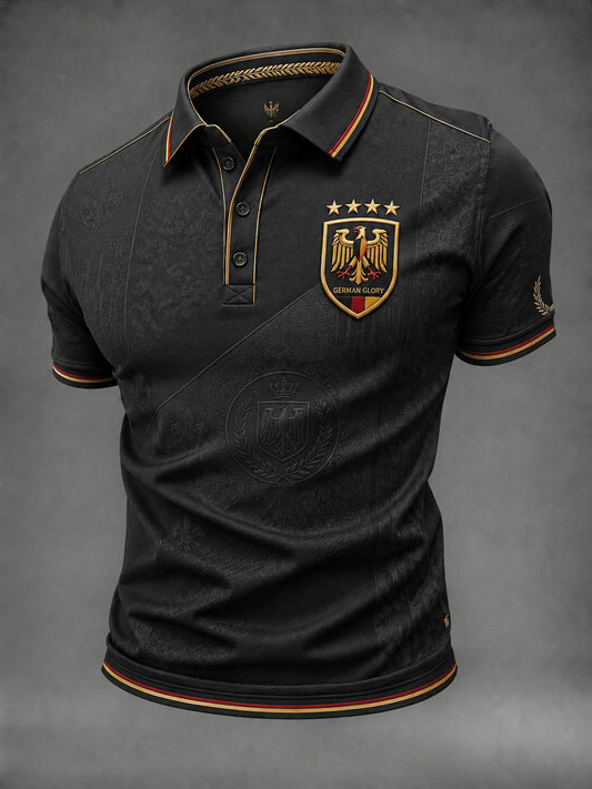 Herren-Fußballshirt mit Deutschland-Druck