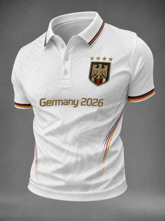 Men's Germany Football Printed Shirt