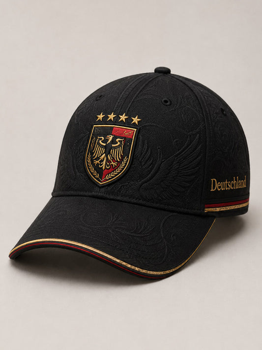 Deutschland-Fußballmütze