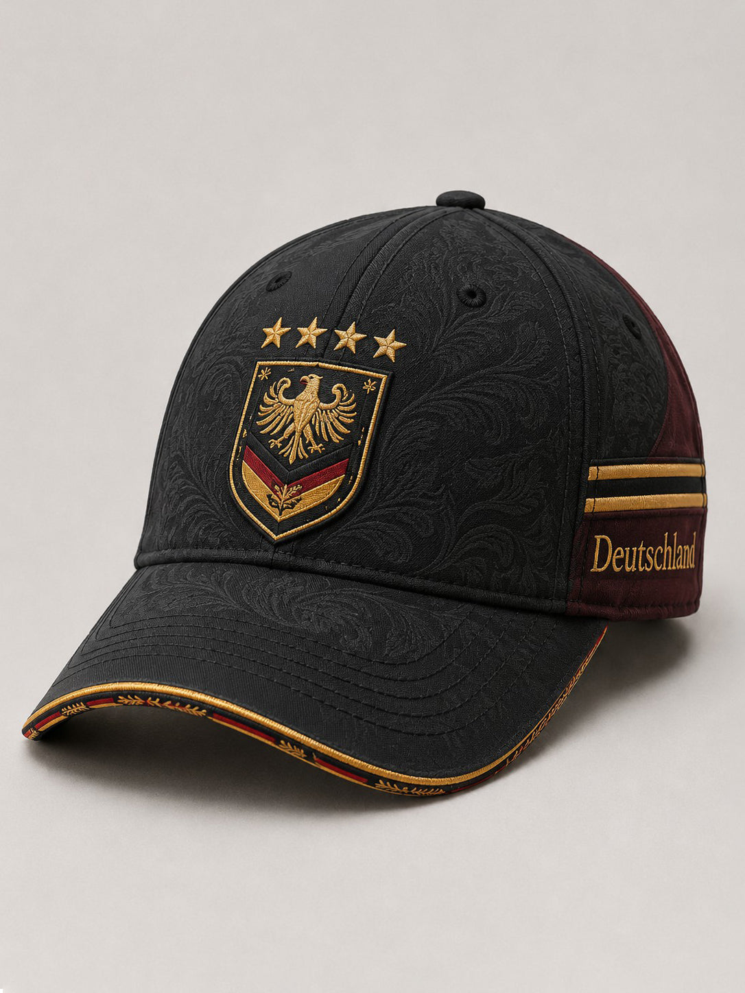 Deutschland-Fußballmütze