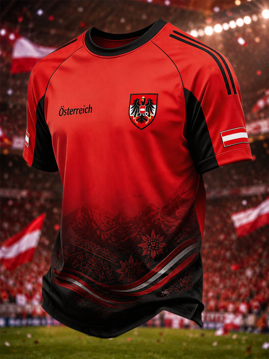 Herren geschenk für Fußballfans drucken lässiges T-Shirt