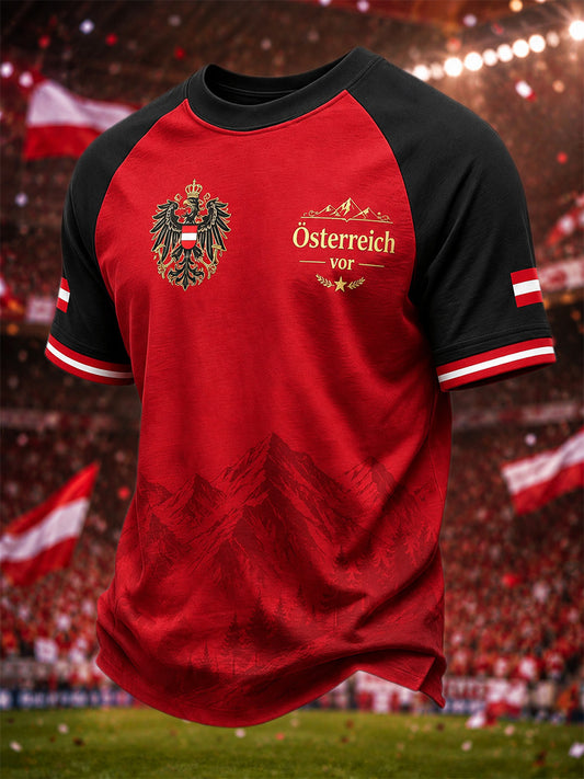 Herrengeschenk für Fußballfans – bedrucktes Freizeit-T-Shirt