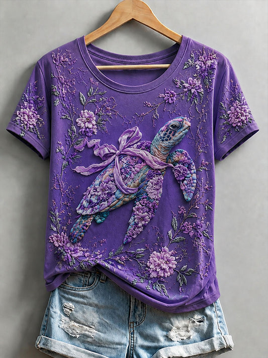 T-Shirt mit Alzheimer-Motiv für Damen