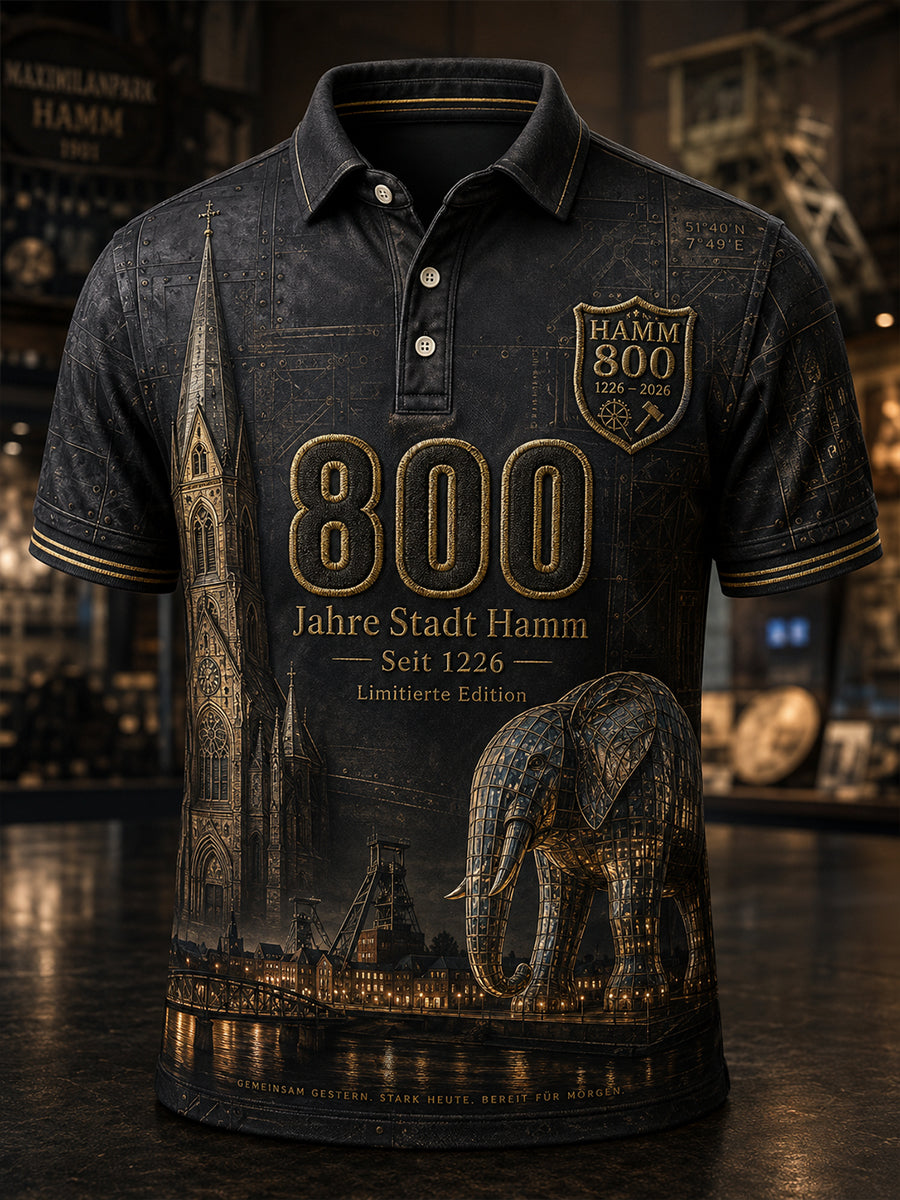 Männer Deutschland Städte Kurzarm Shirt