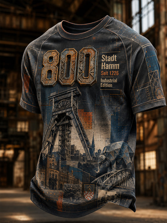 Herren-T-Shirt mit kurzen Ärmeln – Städte Deutschlands