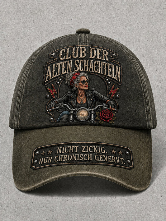 Unisex-Resort-Mütze mit witzigem Slogan-Print